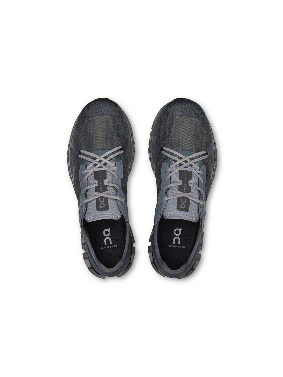 Buty treningowe męskie ON RUNNING Cloud X 4 AD szary