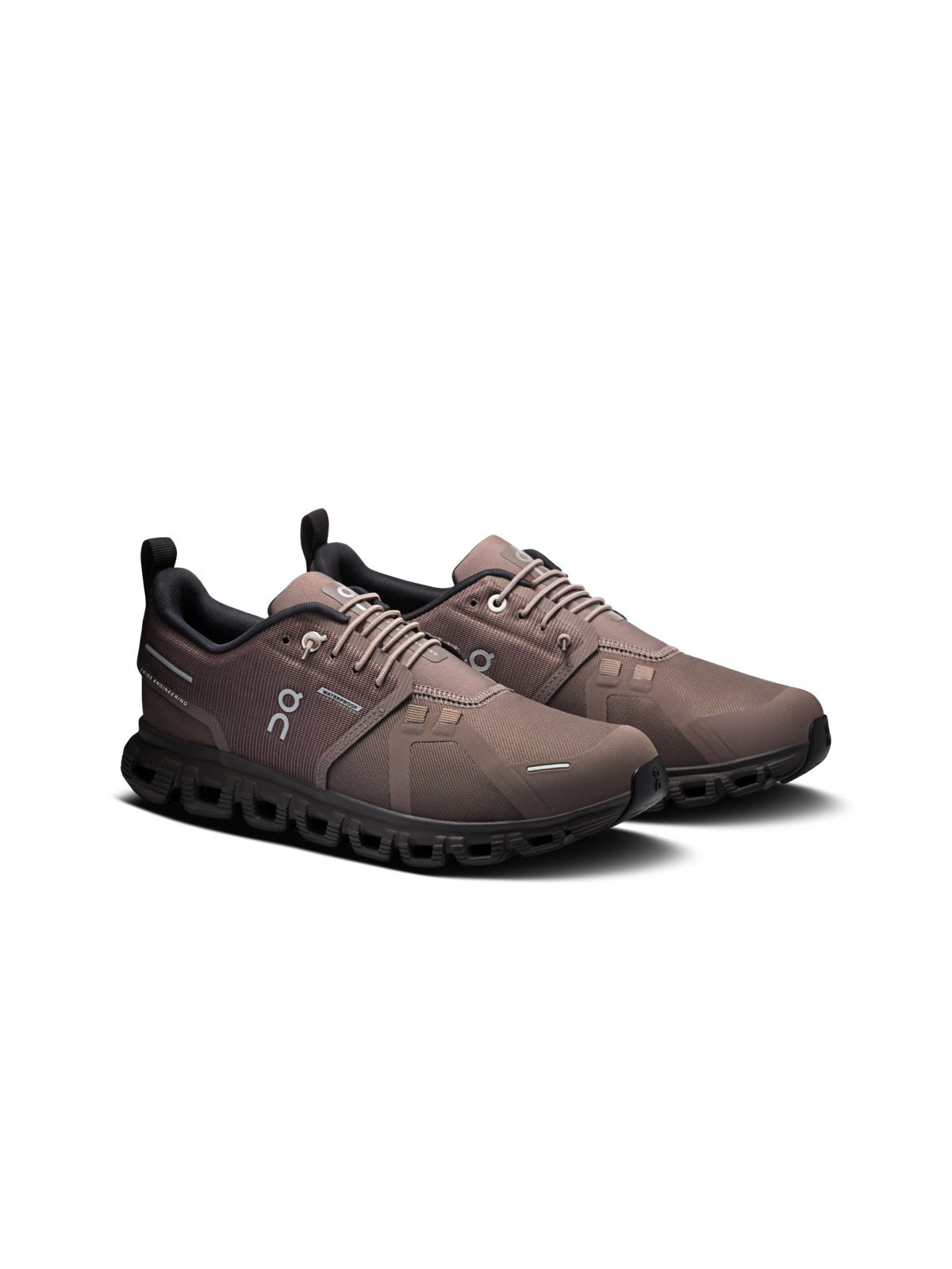 Buty sportowe damskie ON Cloud 6 WaterProof brązowy