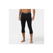 Legginsy męskie HELLY HANSEN Lifa Merino Midweight 3/4 Pant  kolor czarny
