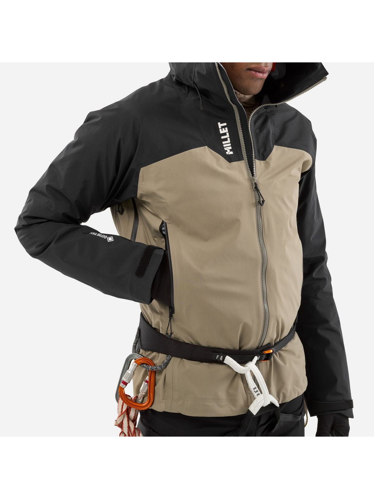 Kurtka męska MILLET Kamet Gtx Jkt M beżowa