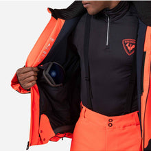 Kurtka narciarska męska ROSSIGNOL Hero Blackside Insulated Jkt czerwona
