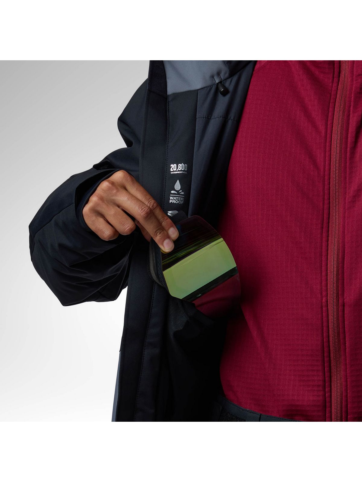 Kurtka narciarska męska ROSSIGNOL M Velika Insulated Ski Jacket szara