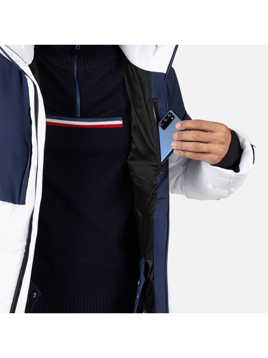 Kurtka męska ROSSIGNOL Ciastel Mix Jkt granatowa
