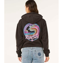 Bluza damska RIP CURL Lay Day Relaxed Zip Through czarna
