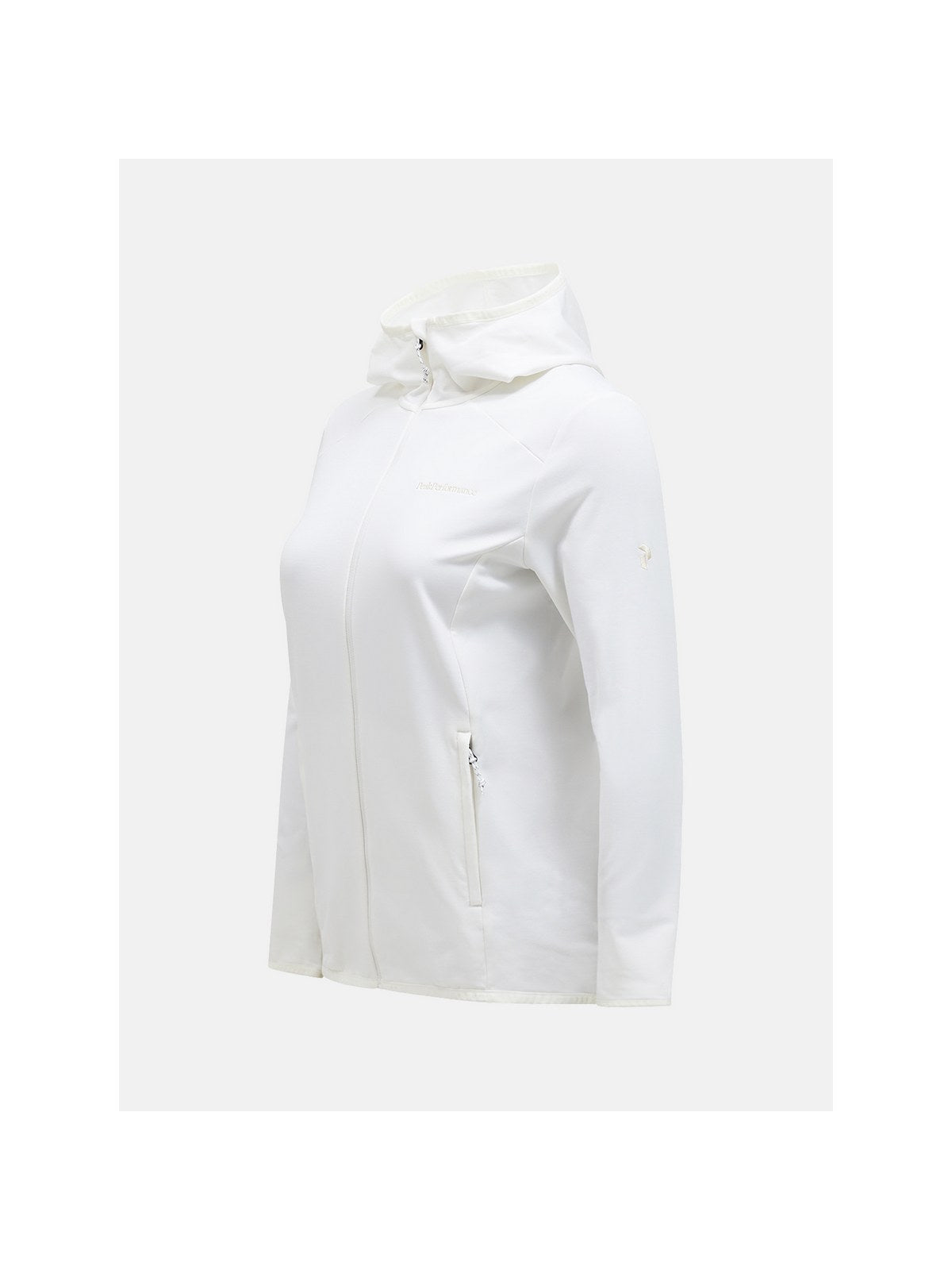 Bluza damska PEAK PERFORMANCE Light Zip Hood biała