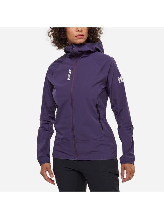 Kurtka damska MILLET Kamet Xcs Light Hoodie W fioletowa
