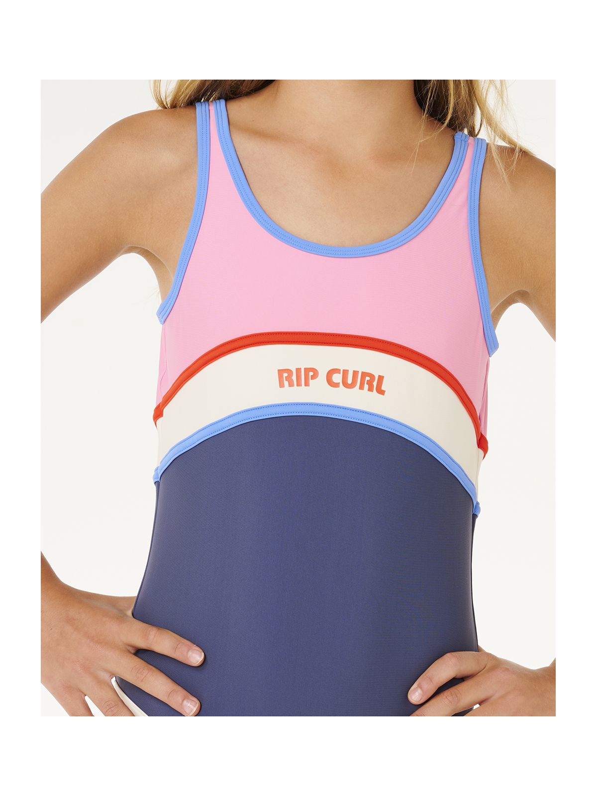 Kostium Kąpielowy dziecięcy RIP CURL Surf Revival 1 Piece - Girl granatowy