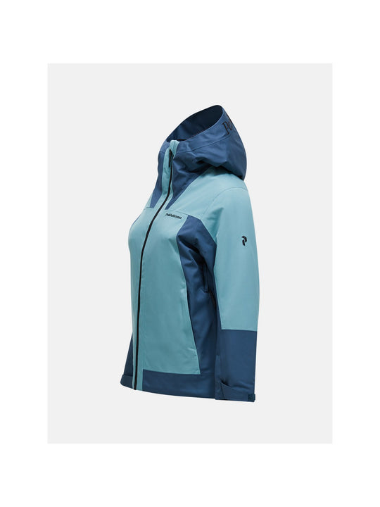 Kurtka PEAK PERFORMANCE W Rider Tech Insulated Jacket niebieski
