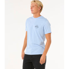 Koszulka męska RIP CURL Staple Tee niebieska
