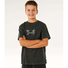 Koszulka chłopięca RIP CURL Eternal Shred Wash Tee-Boy czarna
