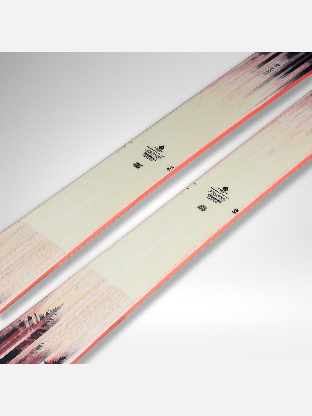Narty ROSSIGNOL Sender 118 Open