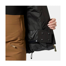 Kurtka narciarska damska HELLY HANSEN W IMPERIAL PUFFY JACKET czarna
