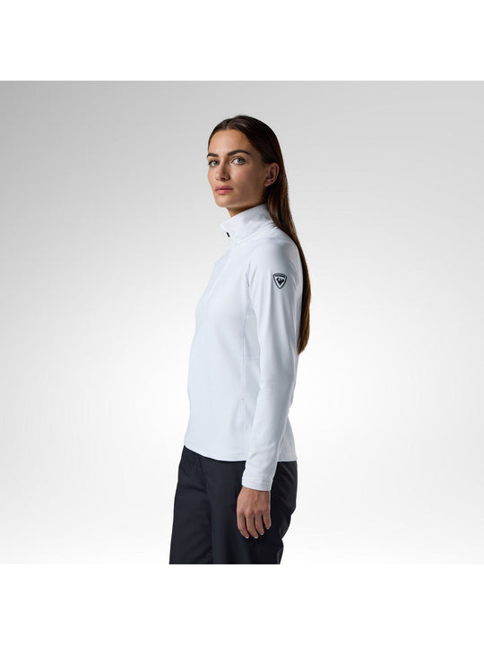 Bluza damska ROSSIGNOL W Mid Layer Stretch Hz biała
