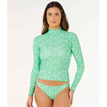 Lycra damska RIP CURL Surf Side Upf Ls Rv zielona
