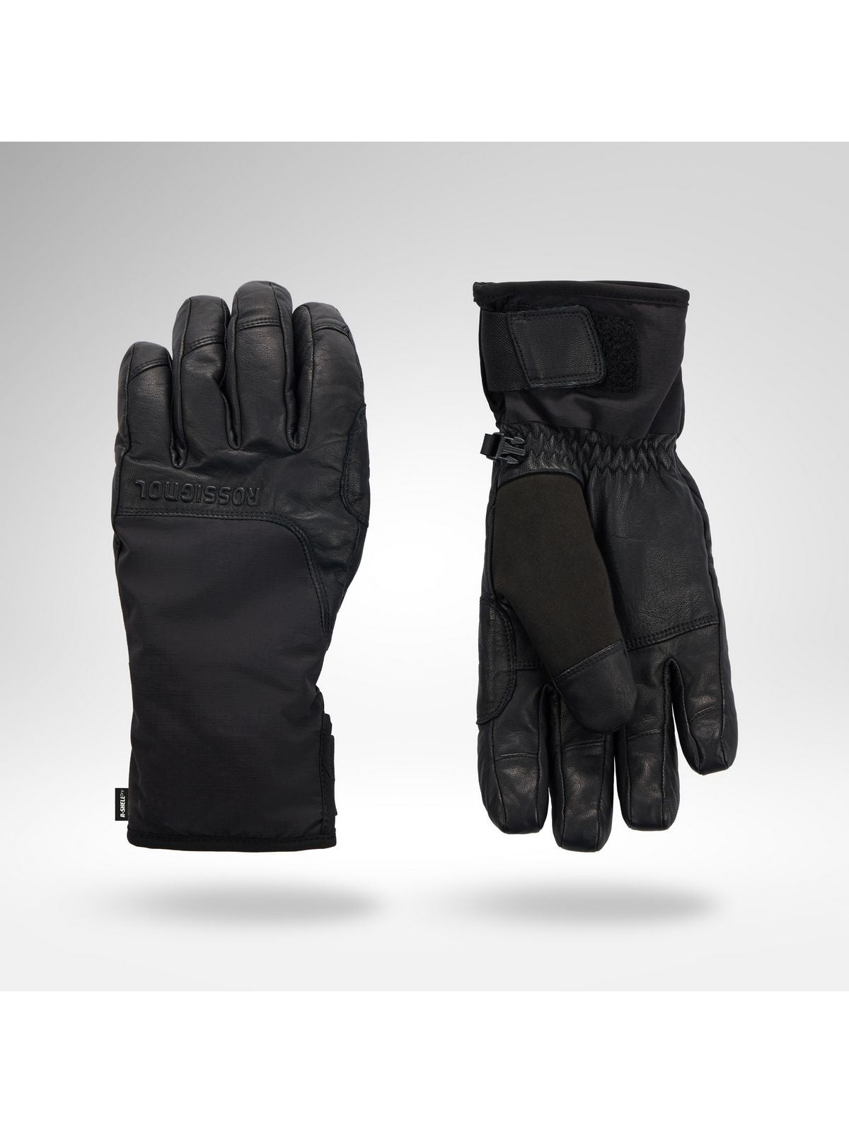 Rękawice narciarskie ROSSIGNOL Type Ski Gloves R-Shell Dry czarne