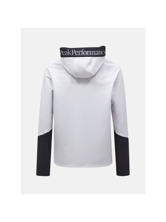 Bluza męska PEAK PERFORMANCE Rider Essentials Midlayer Zip Hood biała
