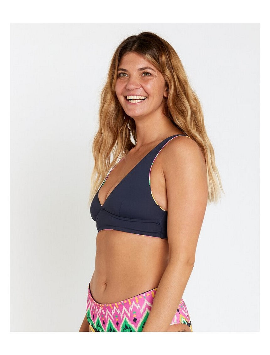 Bikini dwustronne RIP CURL Ikat Geo Halter Revo multikolorowe