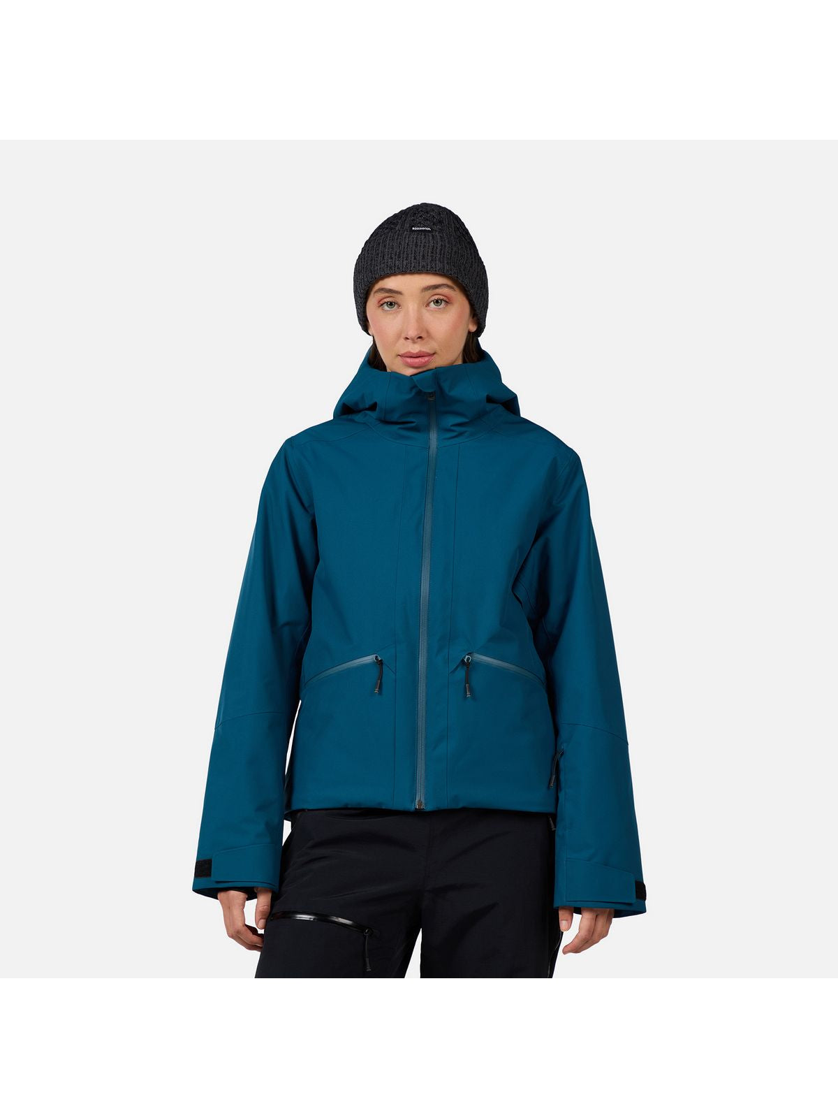 Kurtka narciarska damska ROSSIGNOL W ROCHRUN INSULATED JKT niebieska