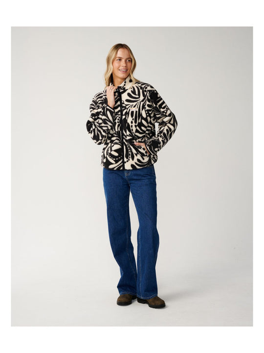 Polar damski RIP CURL Party Wave Polar Allover Zt czarny
