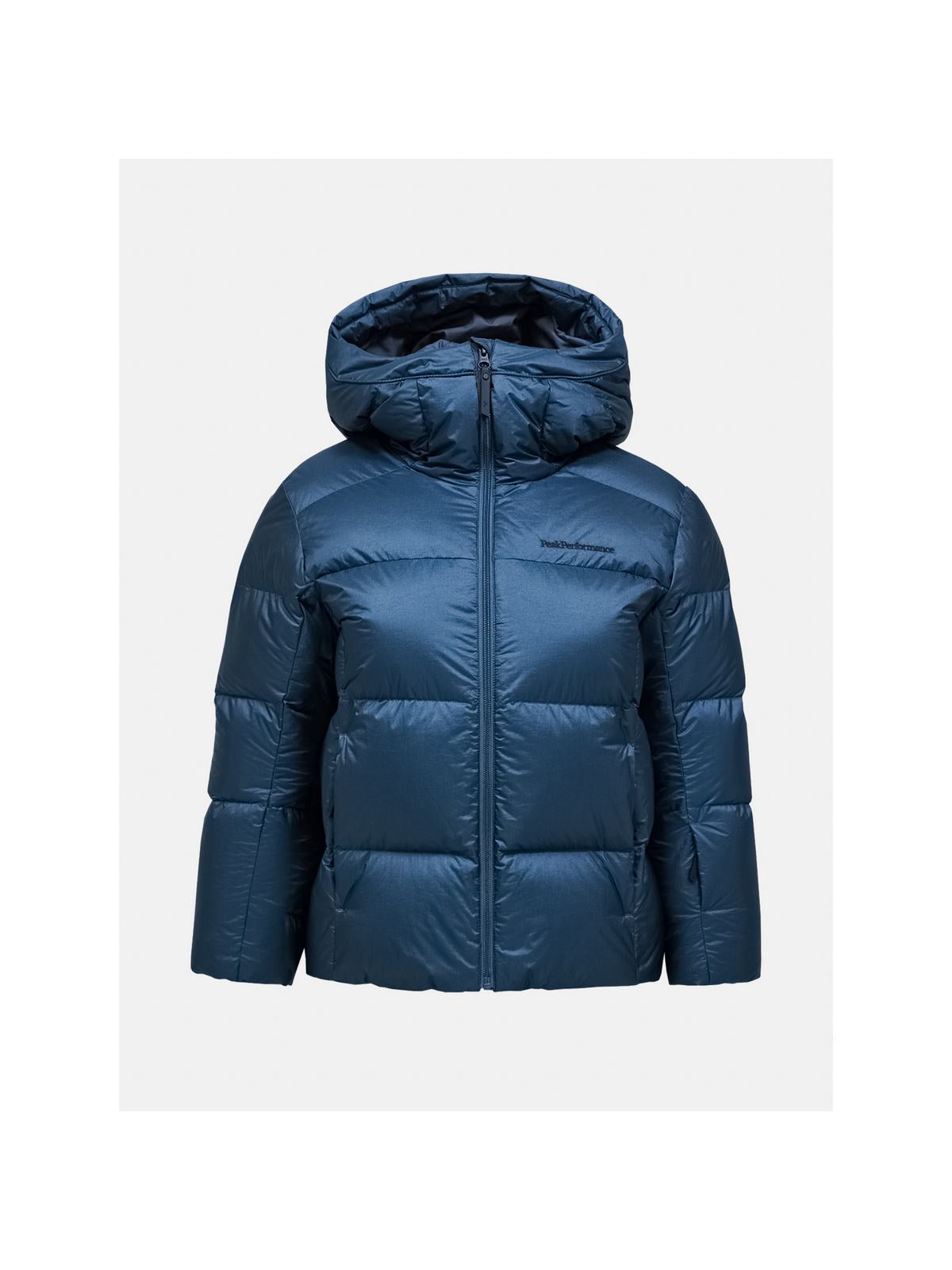 Kurtka PEAK PERFORMANCE W Glissade Down Jacket niebieski