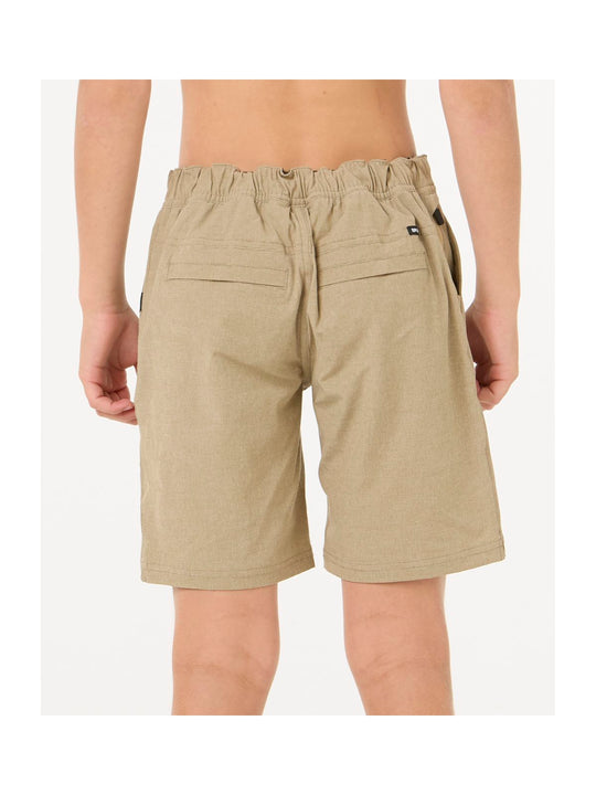Szorty chłopięce RIP CURL Boardwalk Phase-Boy beżowe
