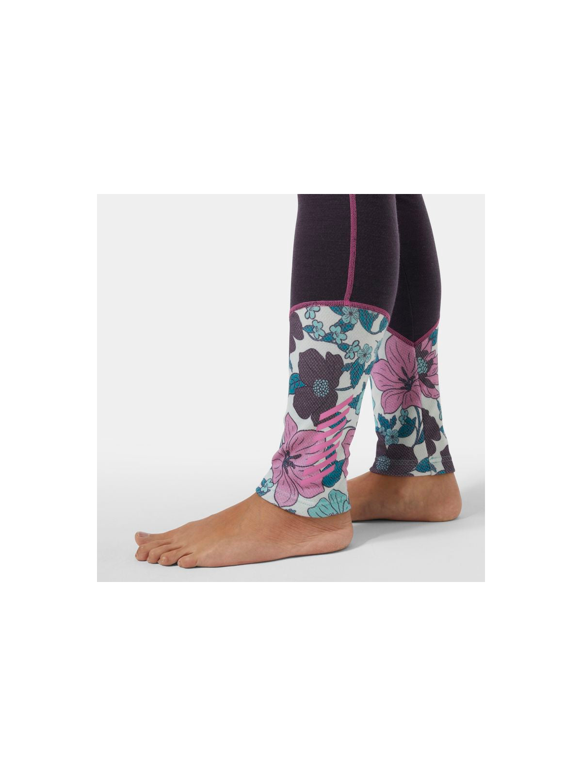 Spodnie damskie HELLY HANSEN W Lifa Merino Midweight Graphic Pant kolor czarny