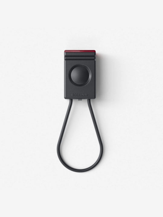 Lampka rowerowa BOOKMAN Block Light Rear 18 lm black
