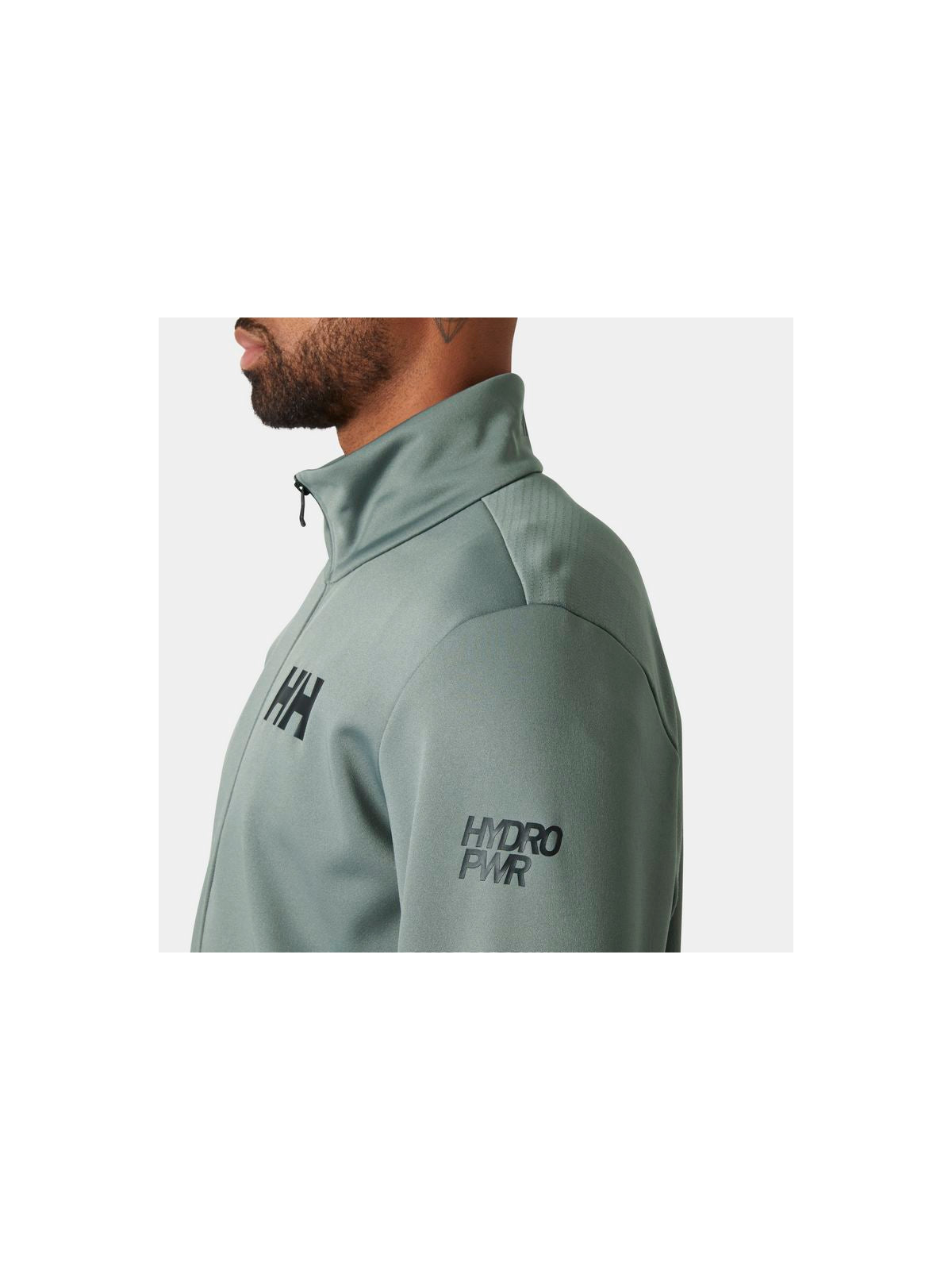 Bluza męska HELLY HANSEN HP FLEECE JACKET 2.0 szara - Adventure Sports