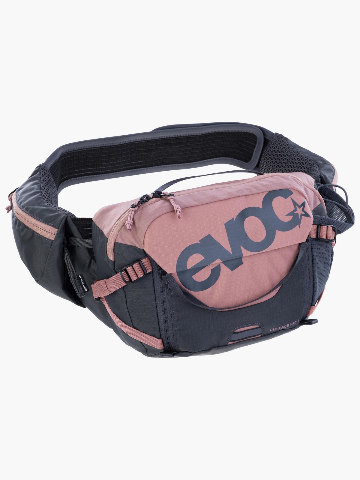 Nerka rowerowa EVOC Hip Pack Pro 3 dusty pink - carbon grey