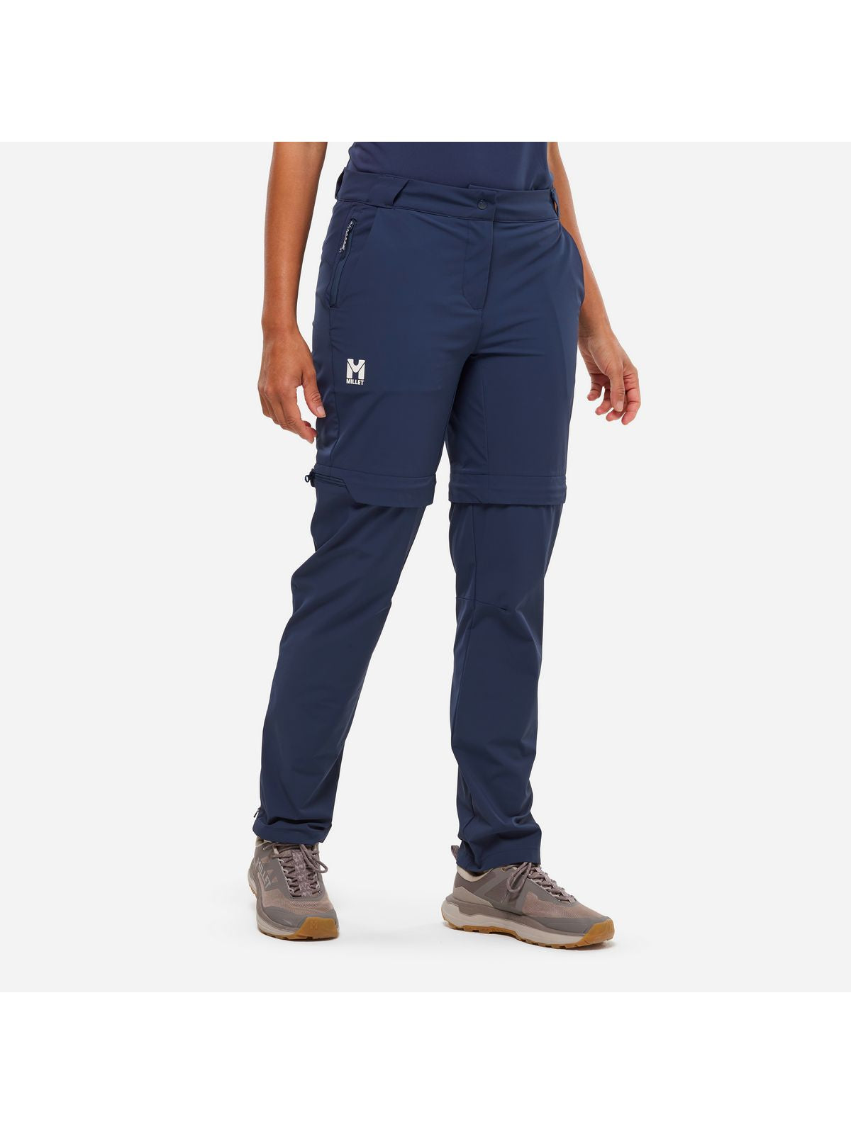 Spodnie damskie MILLET Ubic Str Zip Off Pt W granatowe
