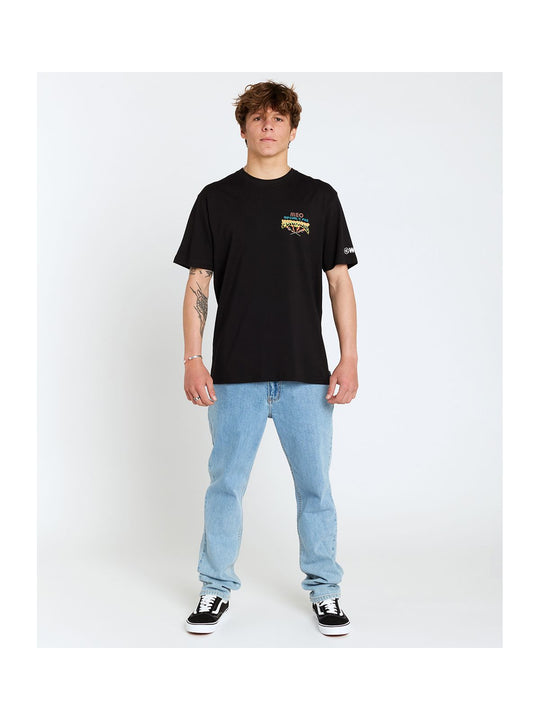 Koszulka RIP CURL Meo Rip Curl Pro Tee czarny - Adventure Sports
