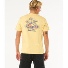 Koszulka męska RIP CURL Keep On Trucking Tee żółta
