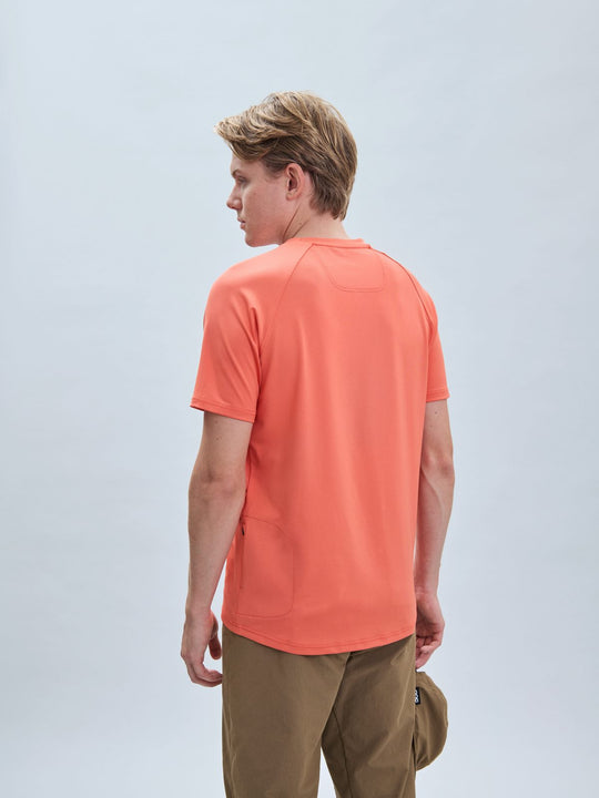 Koszulka rowerowa POC M’s Reform Enduro Tee koralowy - Adventure Sports
