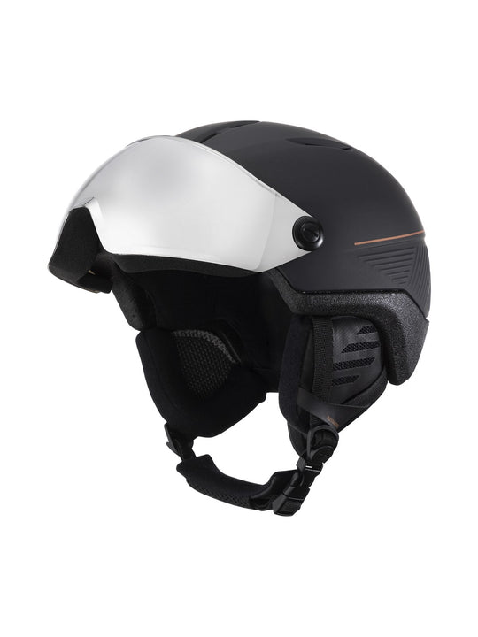 Kask narciarski FIT VISOR IMPACTS Photochromic Black czarny
