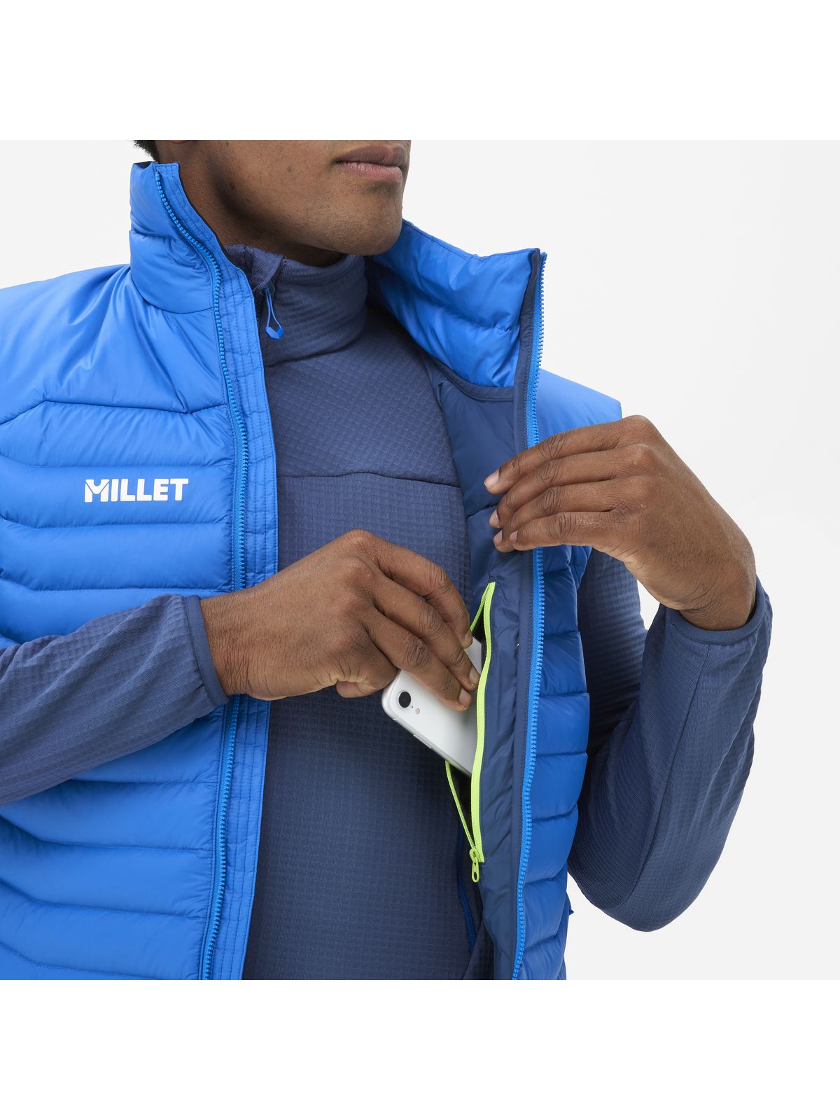 Kamizelka męska MILLET Evole Light 700 Vest M niebieska