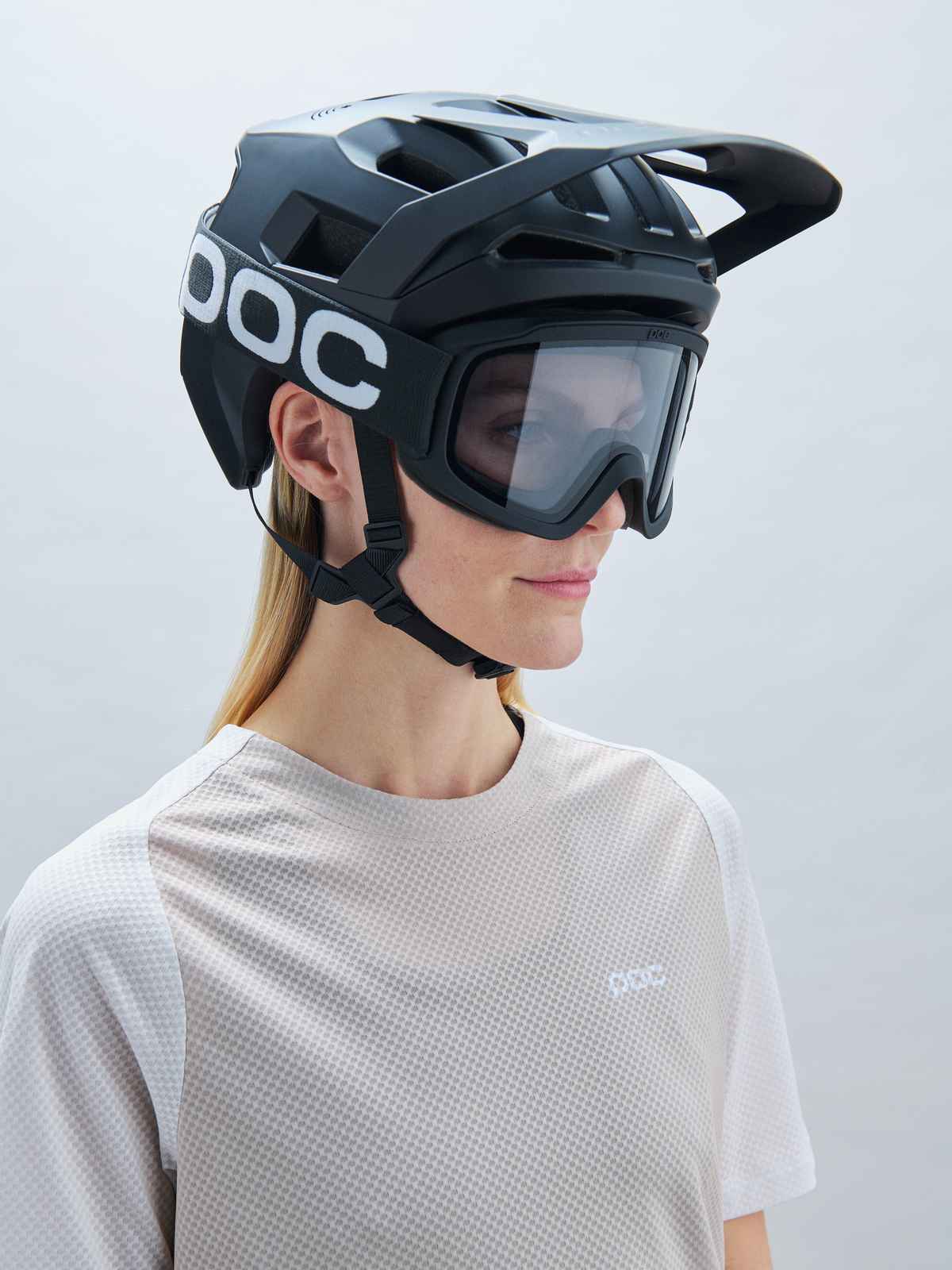 Gogle rowerowe POC Ora czarny - Grey cat.1