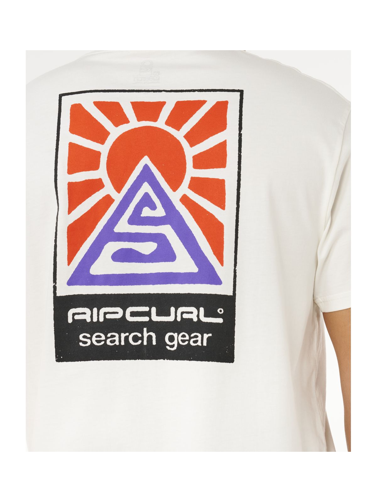 Koszulka męska RIP CURL Search Dawn Tee biała