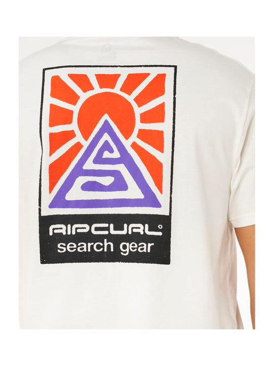 Koszulka męska RIP CURL Search Dawn Tee biała
