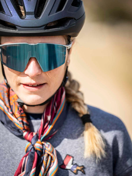 Okulary rowerowe Julbo Edge - Silver/biały | Spectron cat 3Cf - L - Adventure Sports
