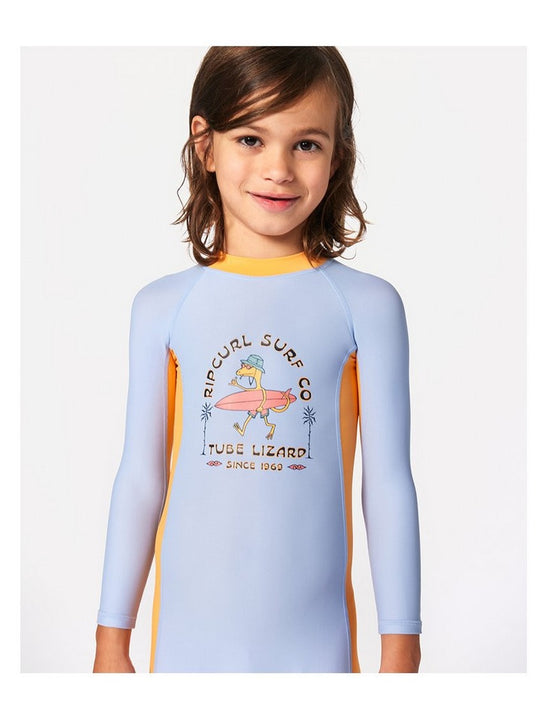 Lycra RIP CURL Grom Energy Upf L/S Sp St-Boy niebieski
