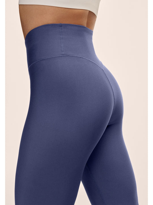 Legginsy treningowe damskie CASALL Graphic High Waist Tights kolor granatowy
