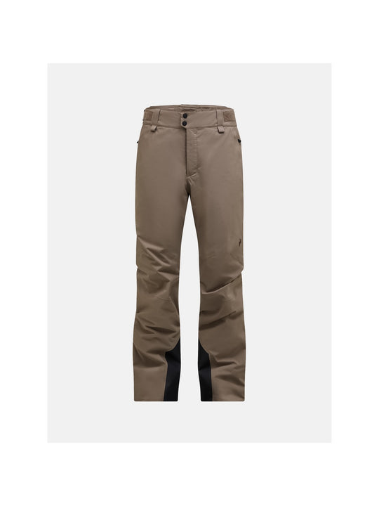 Spodnie narciarskie męskie PEAK PERFORMANCE Maroon HIPE 2L Insulated Shell Pants brązowe
