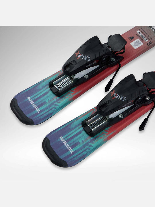 Narty dla dzieci ROSSIGNOL Sender Kid Pre-Drilled Team 4 Gw B76 Black
