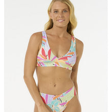 Stanik kąpielowy RIP CURL Cala Vadella Halter turkusowy
