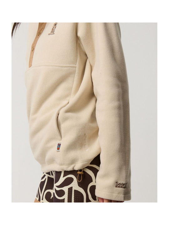 Polar damski RIP CURL S-Series Polartec Fleece piaskowy
