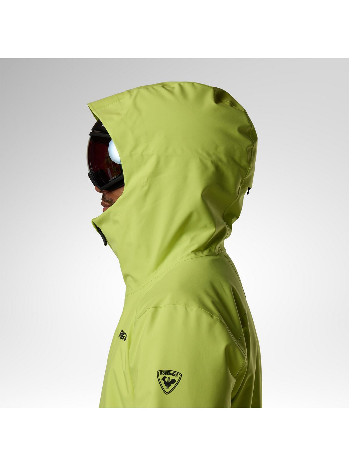 Kurtka narciarska męska ROSSIGNOL Rochrun Insulated Jkt żółta