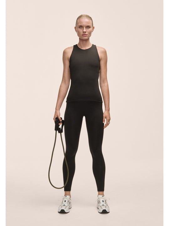 Koszulka damska treningowa Casall Soft Touch Bra Tank czarny
