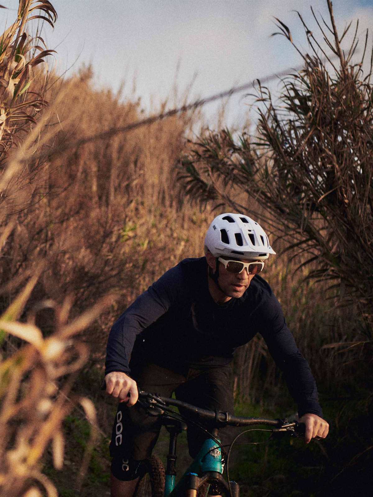 Okulary POC DEFINE biały - Clarity Trail | Brown/Silver Mirror Cat 2 - ONE SIZE - Adventure Sports