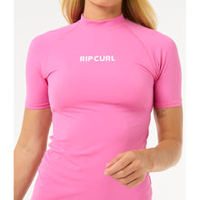 Lycra RIP CURL Classic Surf Ss Upf Rashguard różowy
