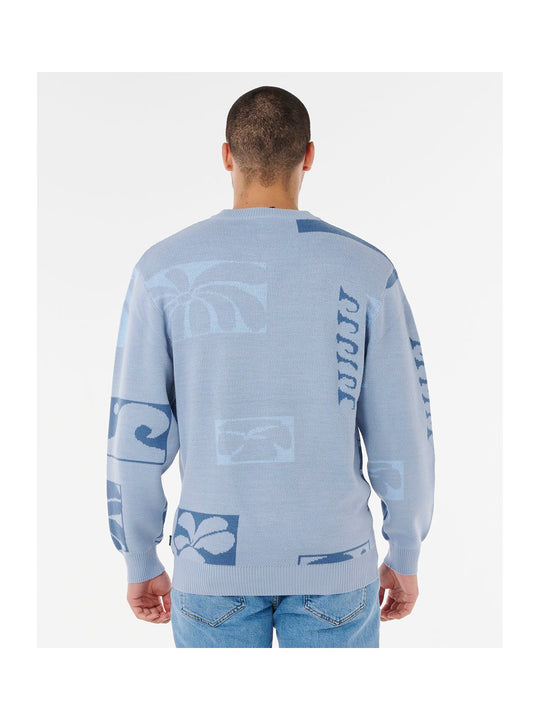 Sweter RIP CURL MIX KNIT niebieski
